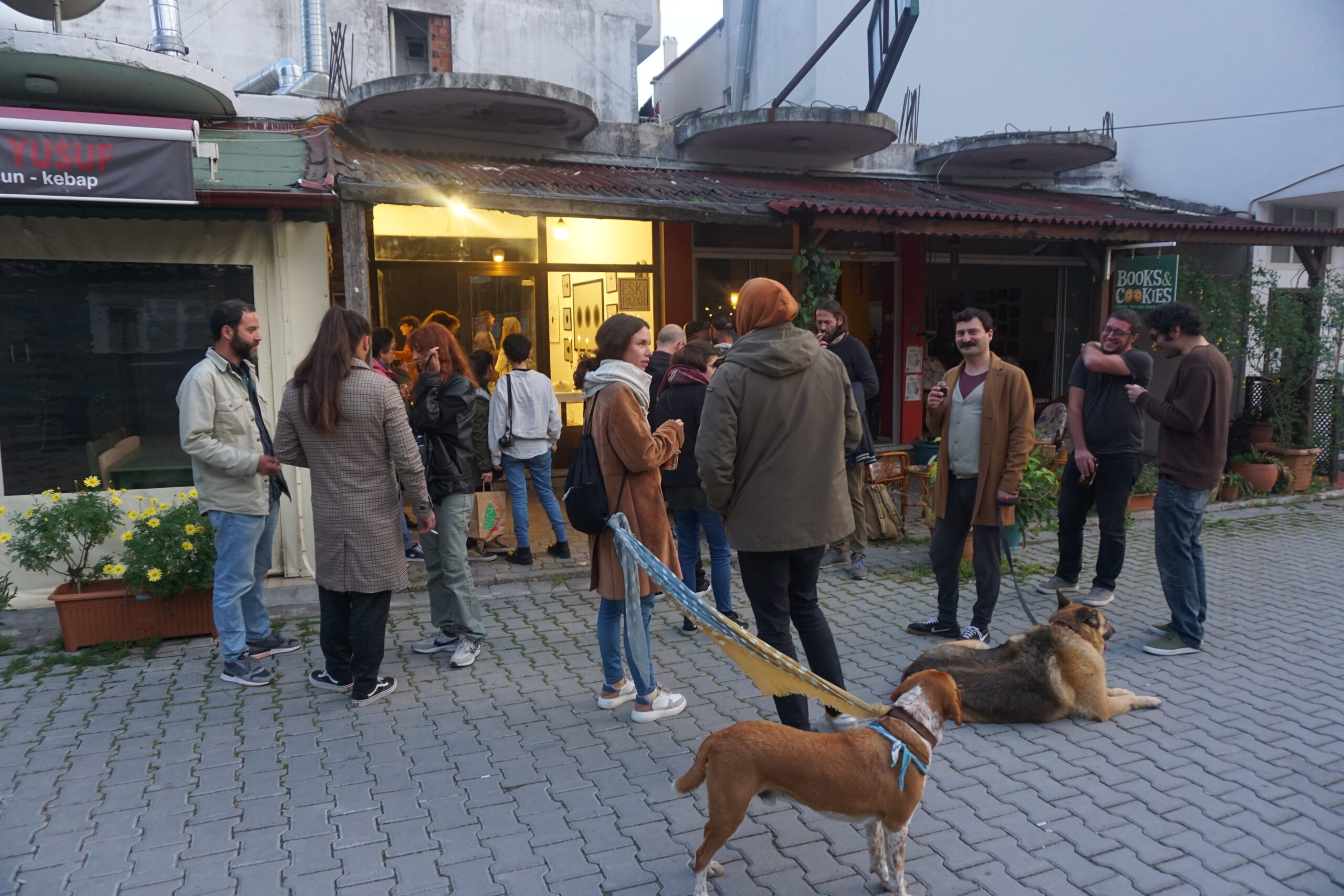 Dalyanlılar sanat için duş aldı